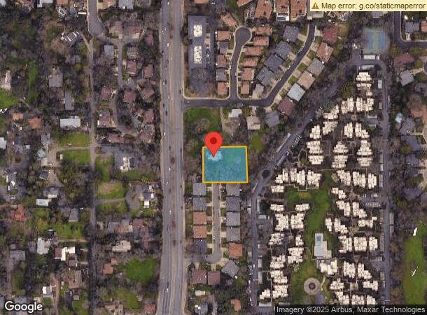  4838 Suncrest Way, Fair Oaks, CA Parcel Map