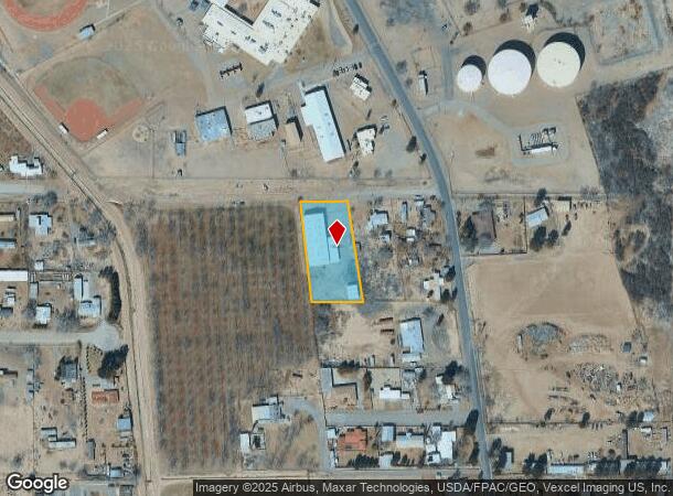 7249 Bosque Rd, Canutillo, TX Parcel Map