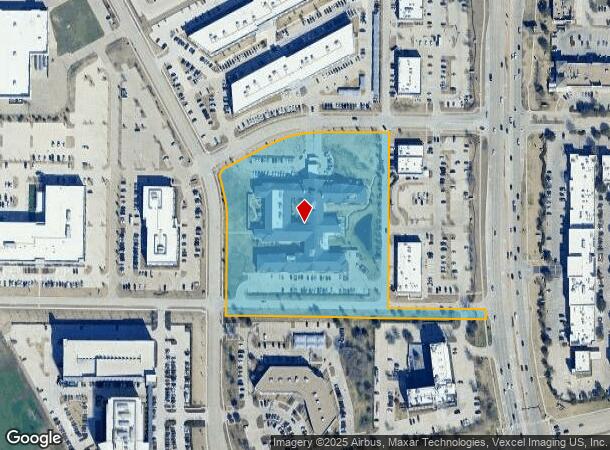 5340 Towne Square Dr, Plano, TX Parcel Map