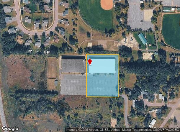  511 Ice Arena Dr, Princeton, MN Parcel Map