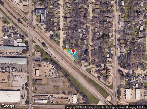  1311 W Irving Blvd, Irving, TX Parcel Map