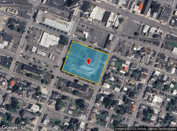  70 S Pine St, Hazleton, PA Parcel Map