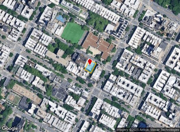  102 W 107Th St, New York, NY Parcel Map