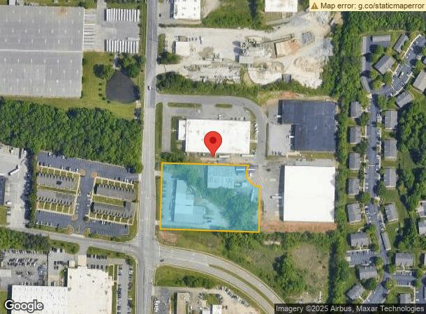  6205 Swing Ct, Greensboro, NC Parcel Map