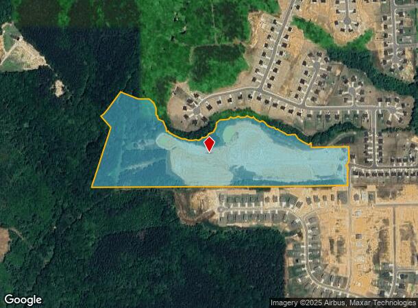 4391 Day Song Ct N, Lillington, NC Parcel Map