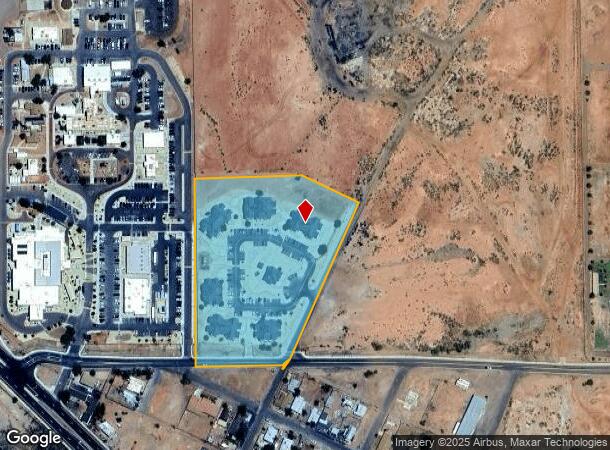 1800 W Fleming St, Winslow, AZ Parcel Map