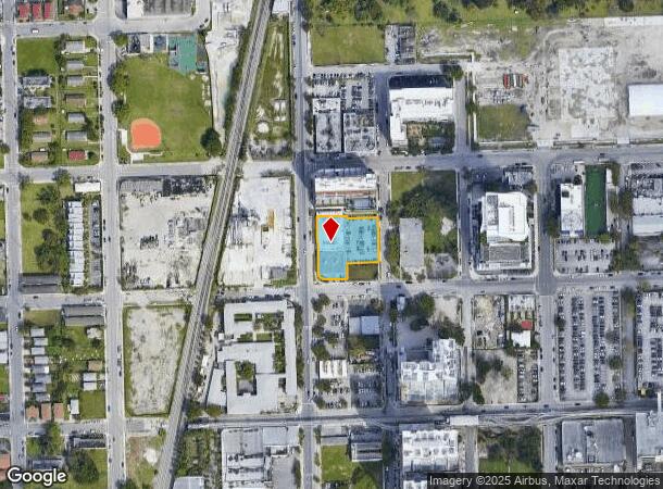  1635 N Miami Ave, Miami, FL Parcel Map