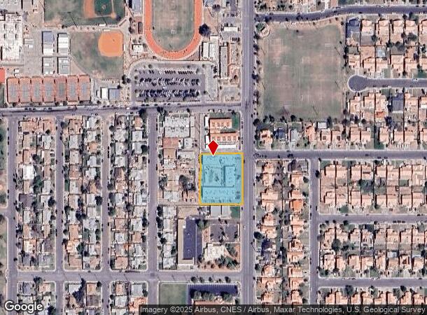825 Andrade Ave, Calexico, CA Parcel Map