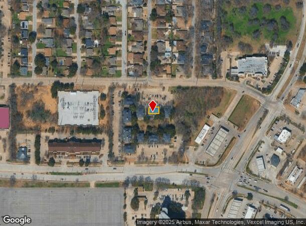 2017 E Lamar Blvd, Arlington, TX Parcel Map