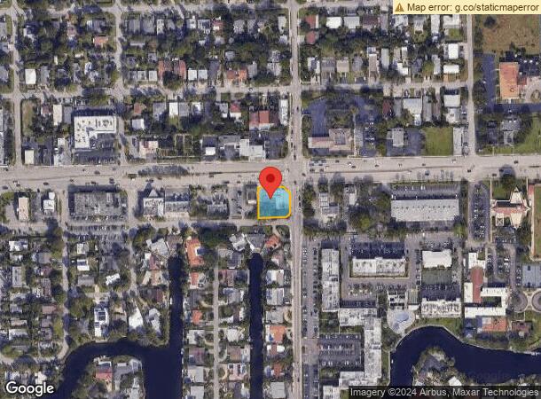  1598 E Oakland Park Blvd, Oakland Park, FL Parcel Map