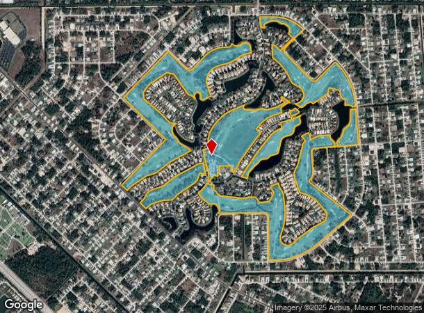 2199 Berkley Way, Lehigh Acres, FL Parcel Map