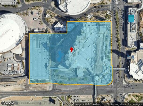  3790 Las Vegas Blvd S, Las Vegas, NV Parcel Map