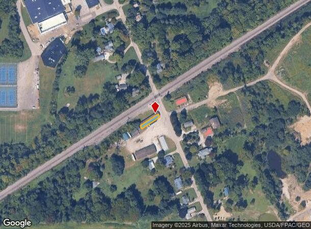 8023 Depot Rd, Ashtabula, OH Parcel Map