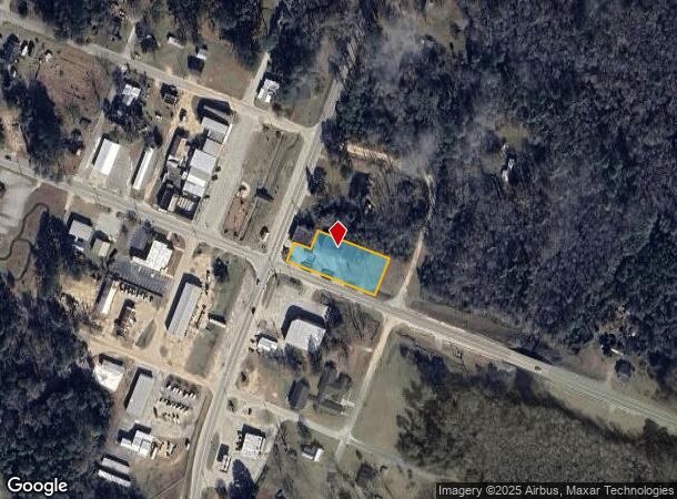  105 W Main St, Uvalda, GA Parcel Map