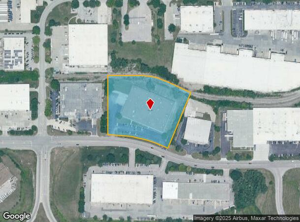  14740 W 101St Ter, Lenexa, KS Parcel Map