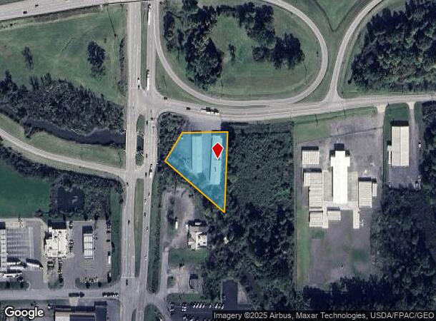 2525 N Main St, Hubbard, OH Parcel Map