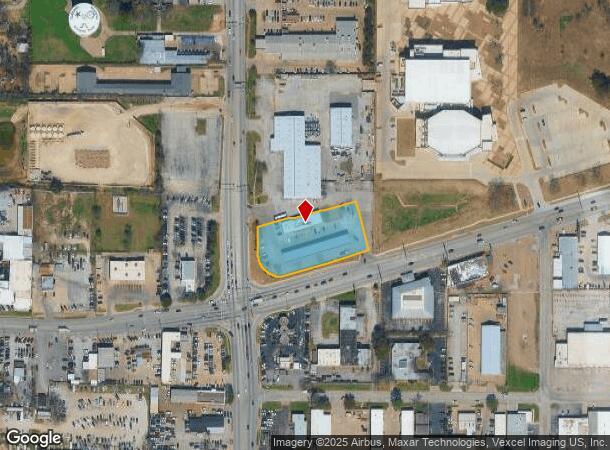  901 E Division St, Arlington, TX Parcel Map