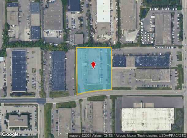  1901 Oakcrest Ave, Saint Paul, MN Parcel Map