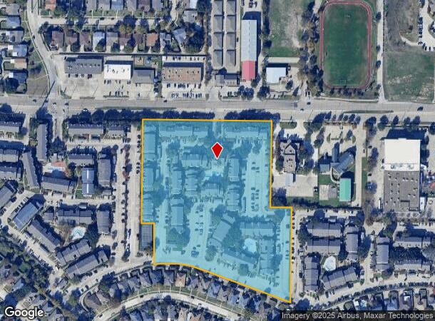 2804 Belt Line Rd, Garland, TX Parcel Map