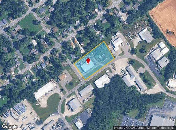 109 Industrial Way, Charlestown, IN Parcel Map