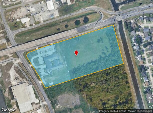  2701 Lapalco Blvd, Harvey, LA Parcel Map