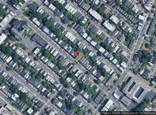  128 Bayview Ave, Jersey City, NJ Parcel Map