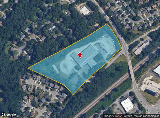  2707 Main St, Duluth, GA Parcel Map