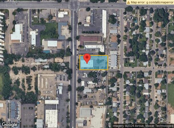  1610 Main St, Longmont, CO Parcel Map