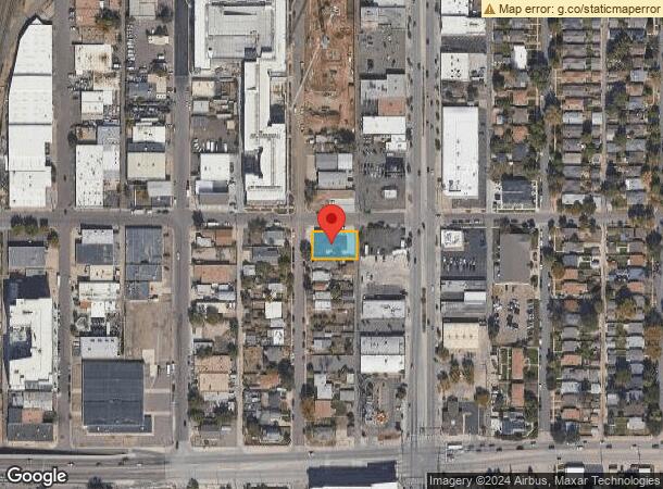  2000 S Acoma St, Denver, CO Parcel Map