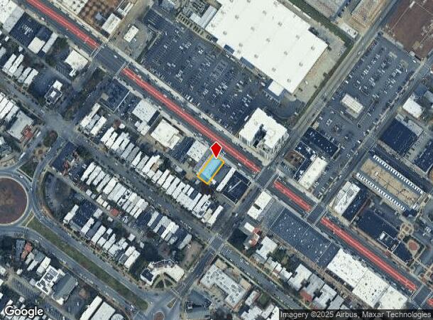  1611 W Broad St, Richmond, VA Parcel Map