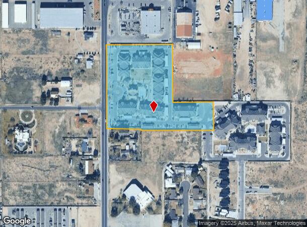  3500 N Fowler St, Hobbs, NM Parcel Map
