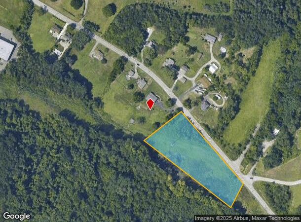  254 Bateman Rd, Oakdale, PA Parcel Map