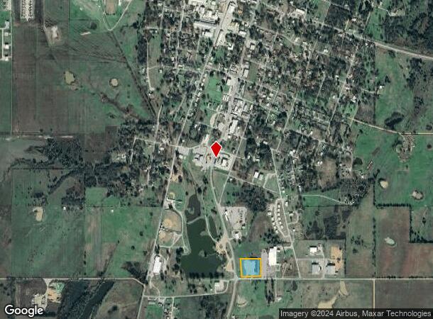  1412 S Broadway St, Coalgate, OK Parcel Map