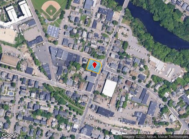  183 Newton St, Waltham, MA Parcel Map