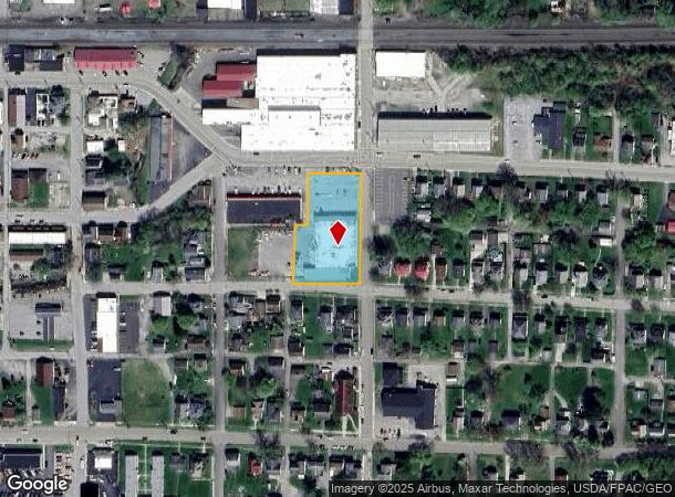  193 E Taggart St, East Palestine, OH Parcel Map