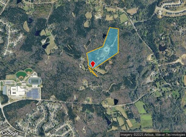 1130 E Old Brickyard Rd, Irmo, SC Parcel Map