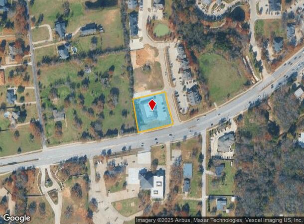 100 River Oaks Dr, Southlake, TX Parcel Map