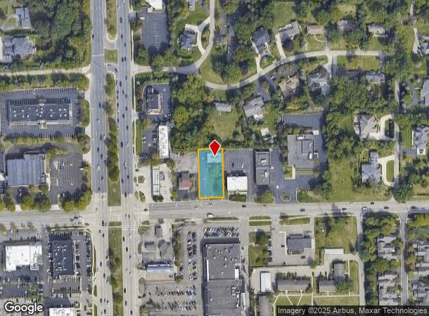 880 W Long Lake Rd, Bloomfield Hills, MI Parcel Map