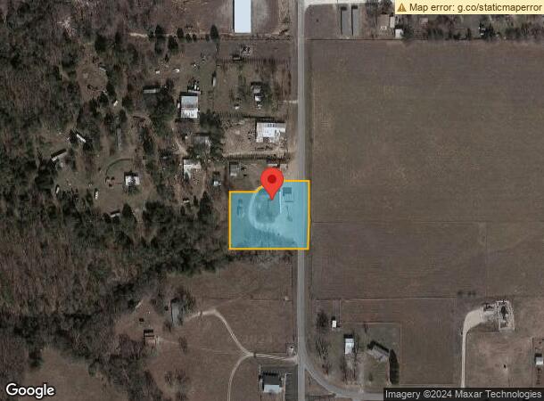  4887 Enos Rd, Kingston, OK Parcel Map