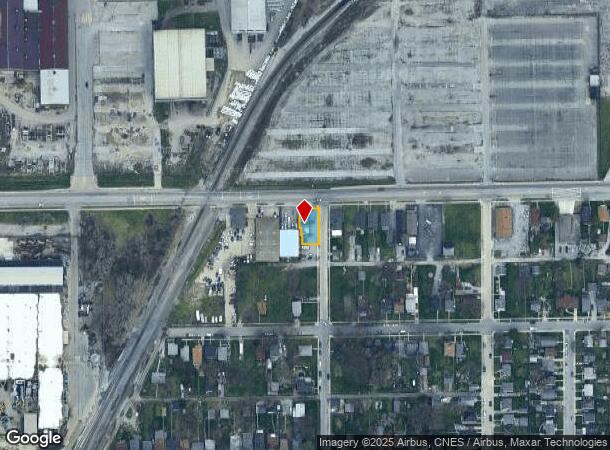  2201 Taylor St, Fort Wayne, IN Parcel Map