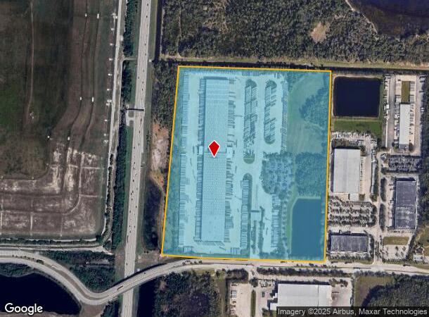 5851 45Th St, West Palm Beach, FL Parcel Map