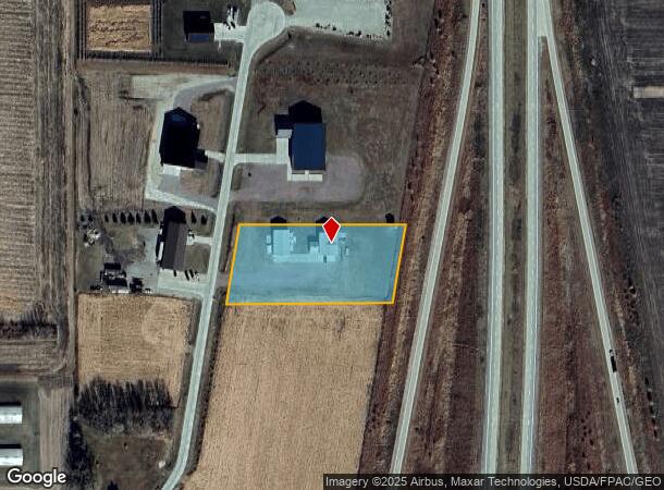 1484 Pinnacle Ave, Sibley, IA Parcel Map