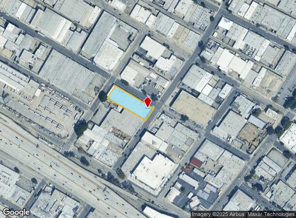 1020 E 14Th Pl, Los Angeles, CA Parcel Map