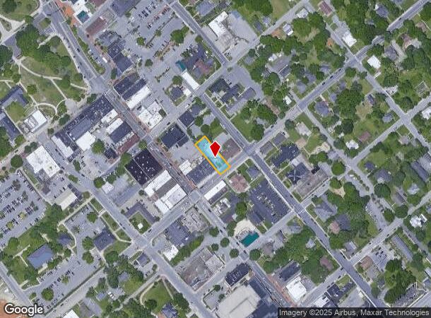 105 Roanoke St E, Blacksburg, VA Parcel Map