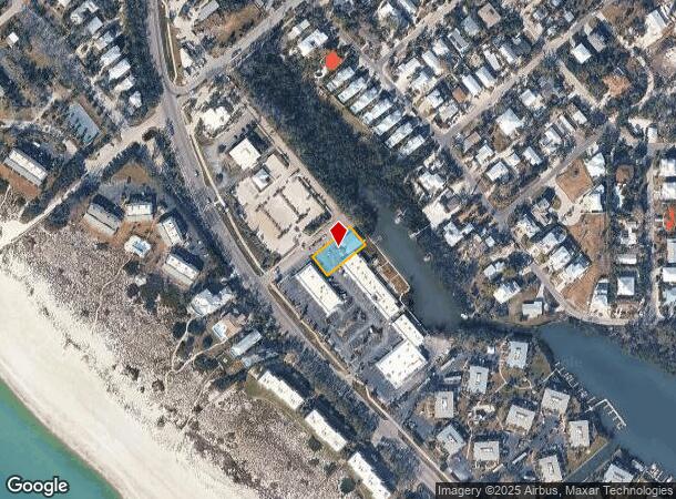  516 Cedar St, Longboat Key, FL Parcel Map