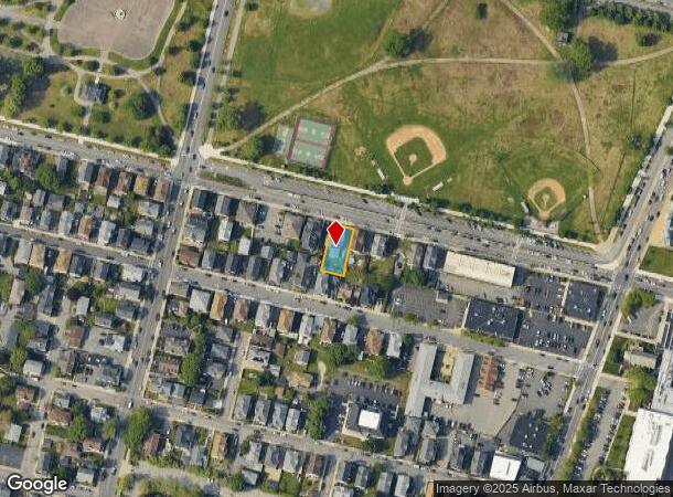 591 Middle St, Fall River, MA Parcel Map