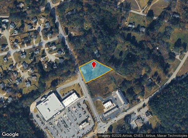  112 E Standing Springs Rd, Simpsonville, SC Parcel Map