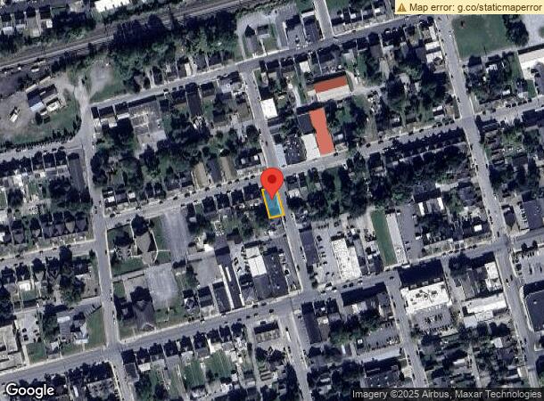  658 E Chestnut St, Coatesville, PA Parcel Map