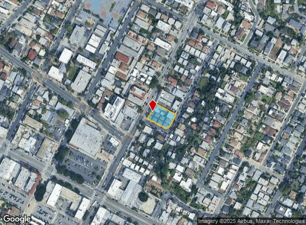 1416 Echo Park Ave, Los Angeles, CA Parcel Map
