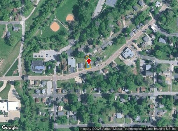 184 S Main St, Glen Carbon, IL Parcel Map